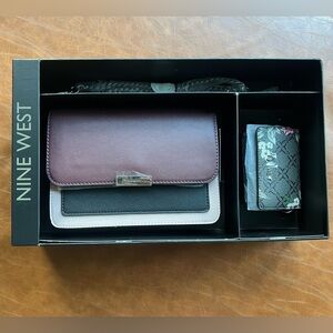 Nine West Crossbody Bag + Wallet Set